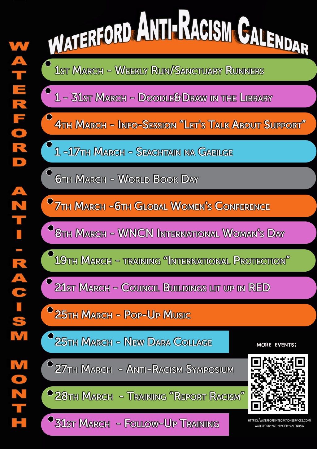 Waterford Anti-Racism Calendar 2025